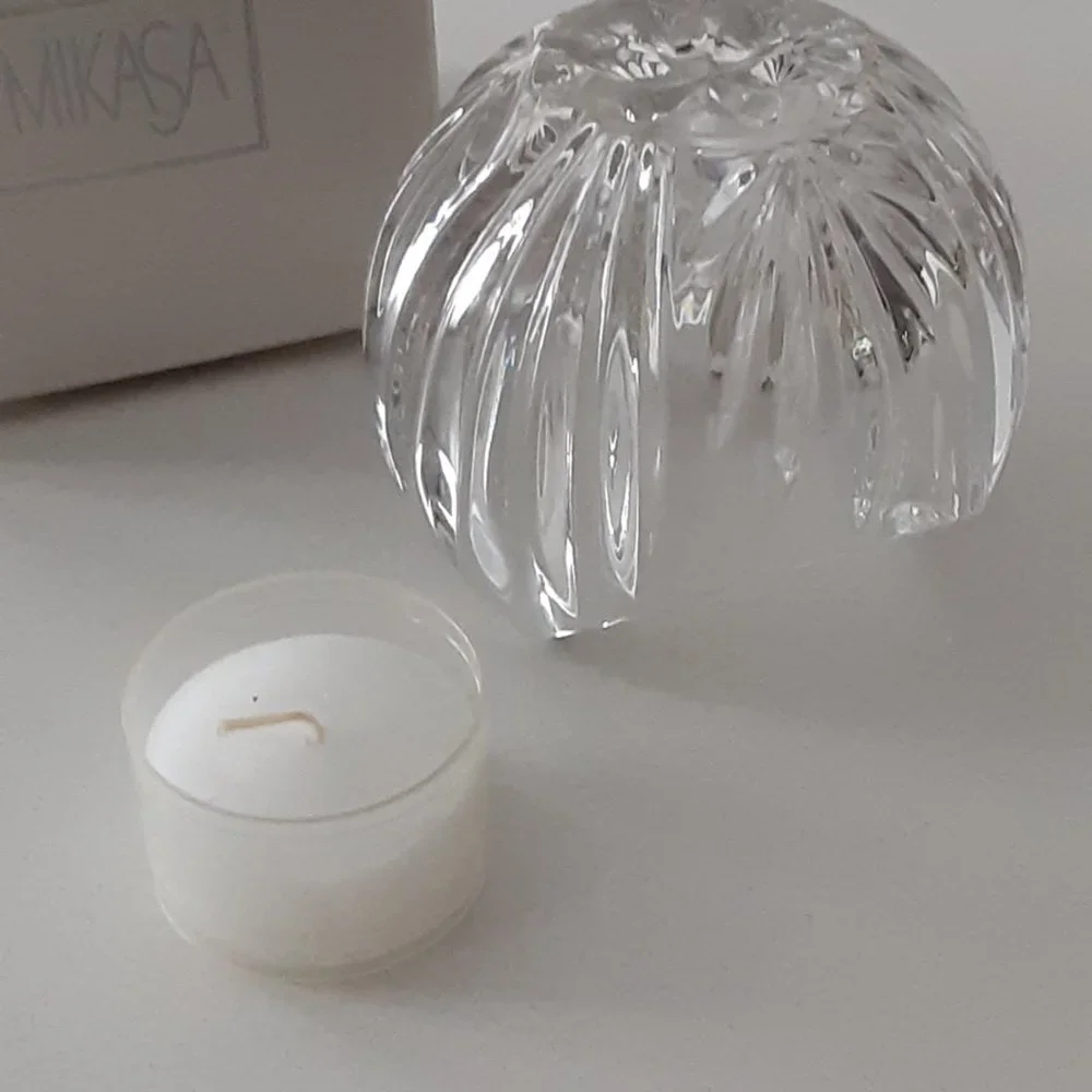 Mikasa Candle Holder set of 2 - New in box (NWOT) - Germany - 3